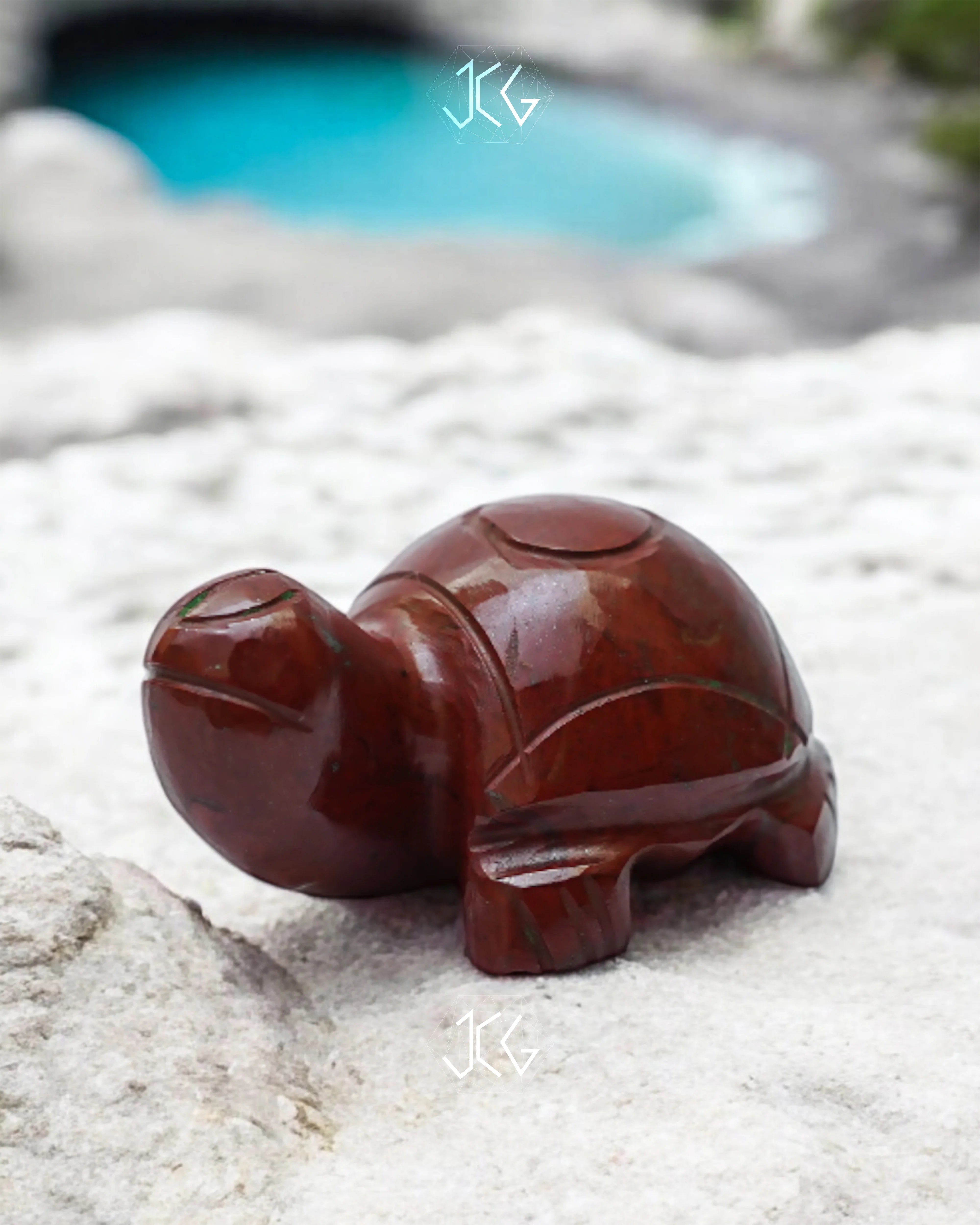 Red Jasper Turtles Jaipur Crystal Gems